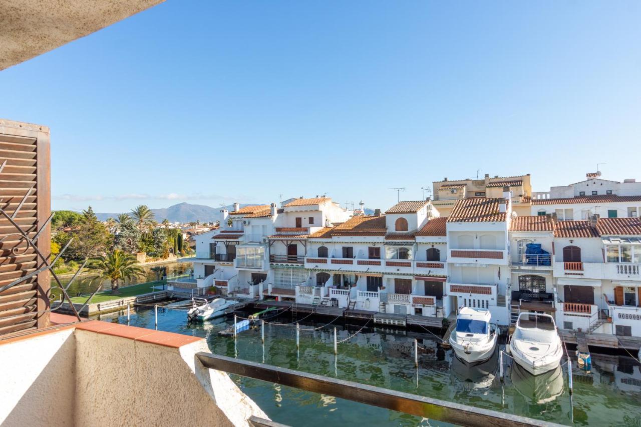 Appartement Empurialola - Precioso Apartamento Vistas A Los Canales En Empuriabrava- 146 Extérieur photo