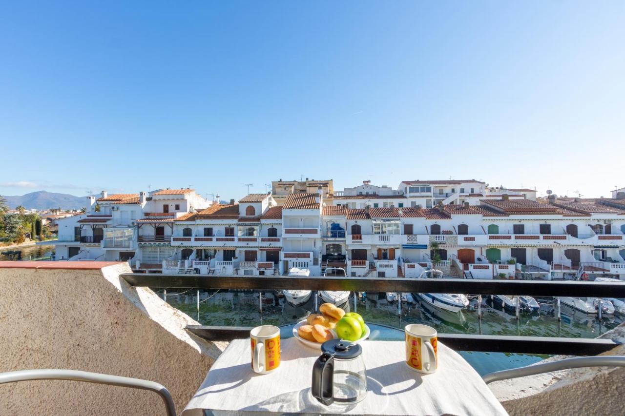 Appartement Empurialola - Precioso Apartamento Vistas A Los Canales En Empuriabrava- 146 Extérieur photo