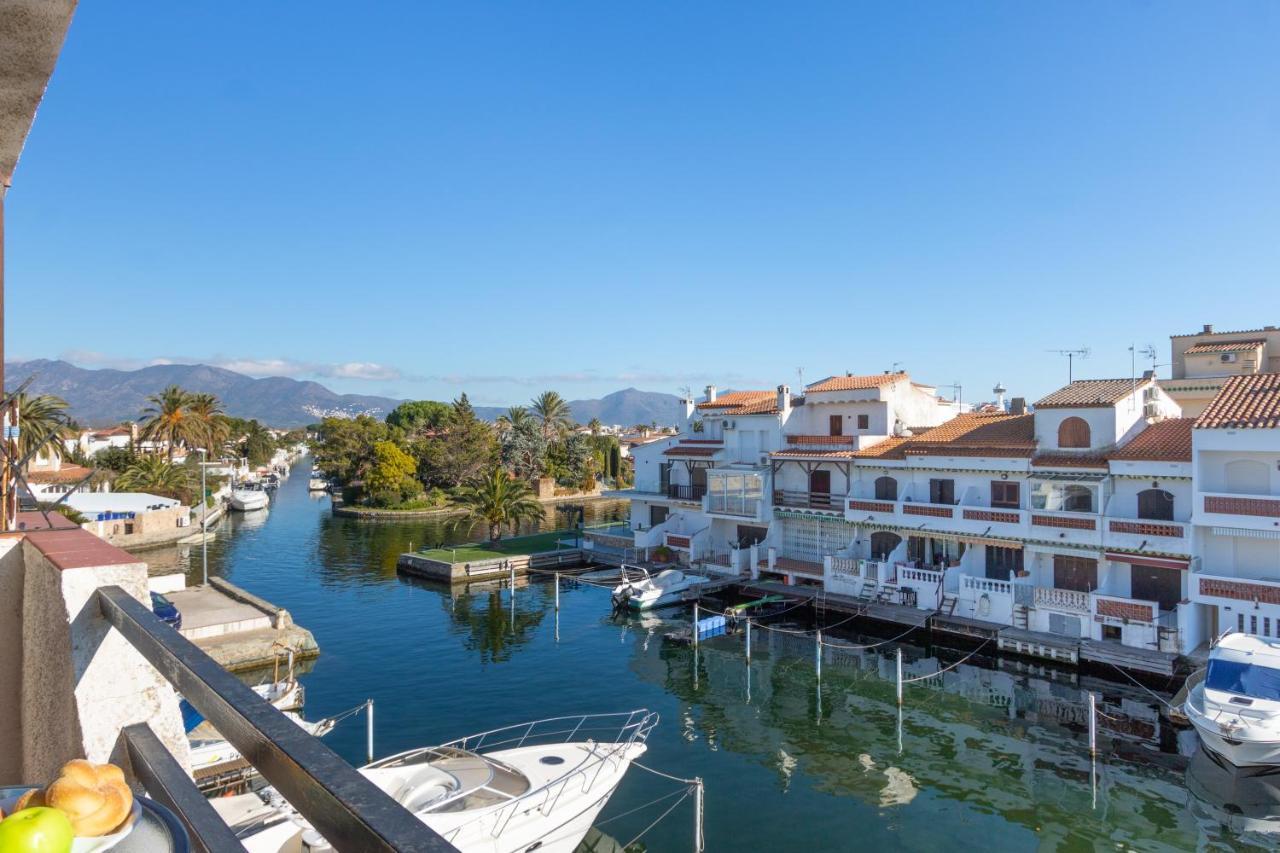 Empurialola - Precioso Apartamento Vistas A Los Canales En Empuriabrava- 146 Extérieur photo